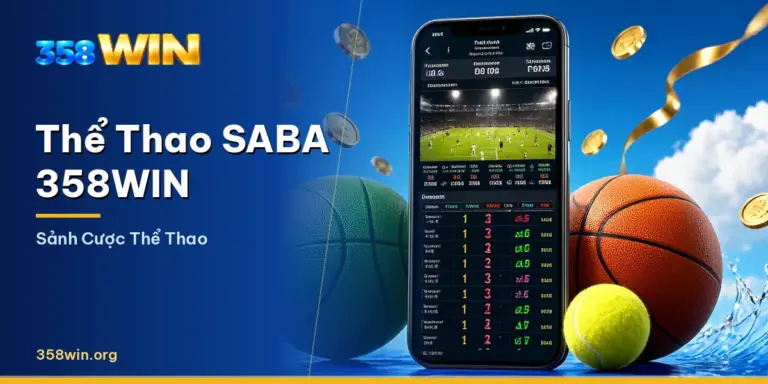 Sảnh thể thao SABA 358WIN với danh sách trận bóng đá